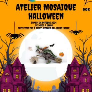 Atelier mosaïque Halloween