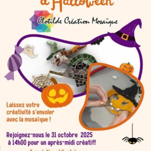 Atelier mosaïque Halloween